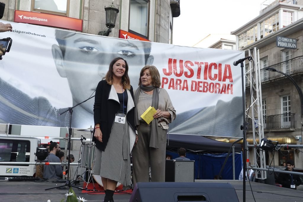 La familia realizó un homenaje a Déborah en el aniversario de su desaparición en abril pasado, dentro de la campaña para reabrir el caso.
