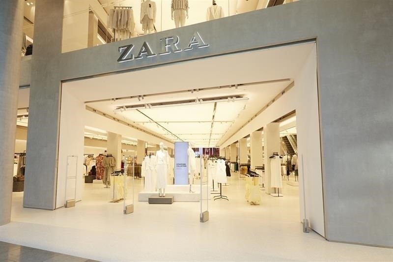 Una tienda de Zara del grupo Inditex