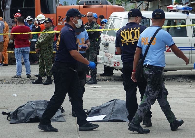Nueve personas han muerto después del  terremotouna de magnitud 6.8 que sacudió la isla de Mindanao