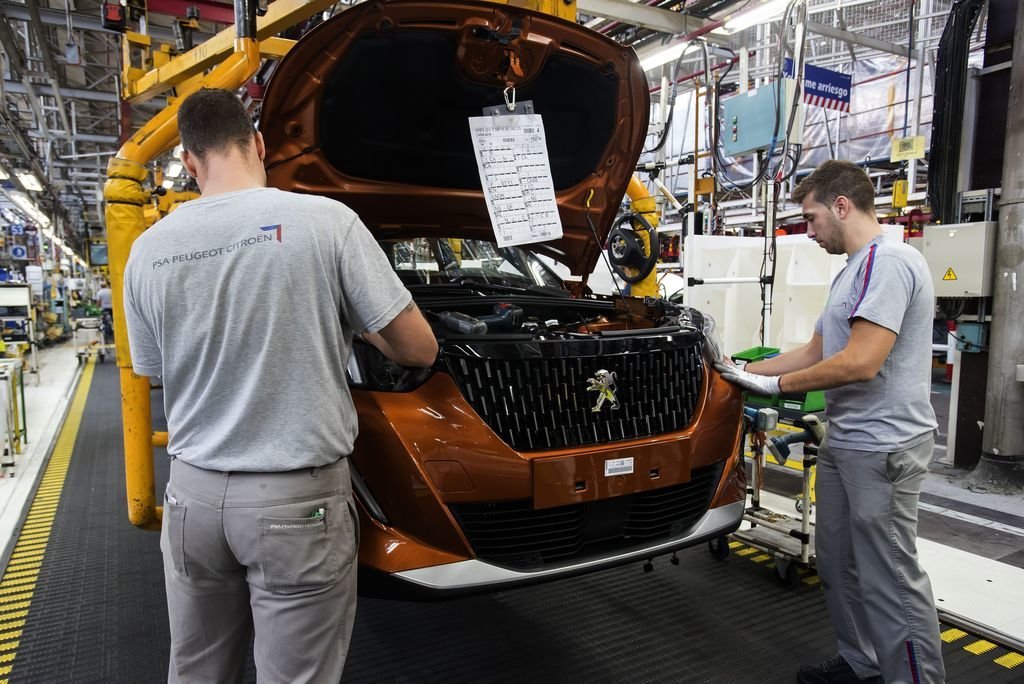 La planta de Balaídos del Grupo PSA espera un importante aumento de su producción con la salida al mercado del Peugeot 2008 en 2020.