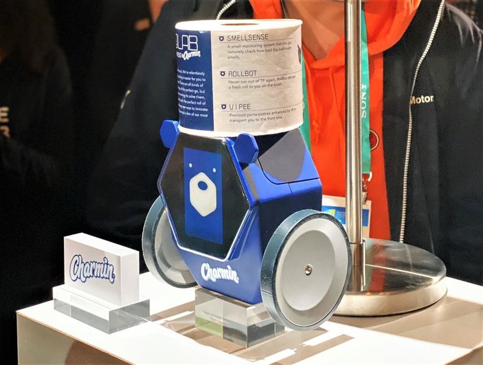 P&G presenta un robot que te trae papel higiénico
