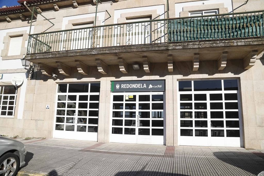 La estación de A Portela está sin venta de billetes desde inicio de año.