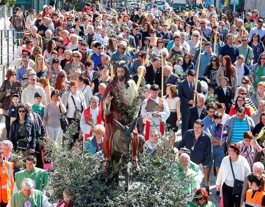 La Borriquita es una procesión multitudinaria en el centro de la ciudad, que podría estar en peligro.