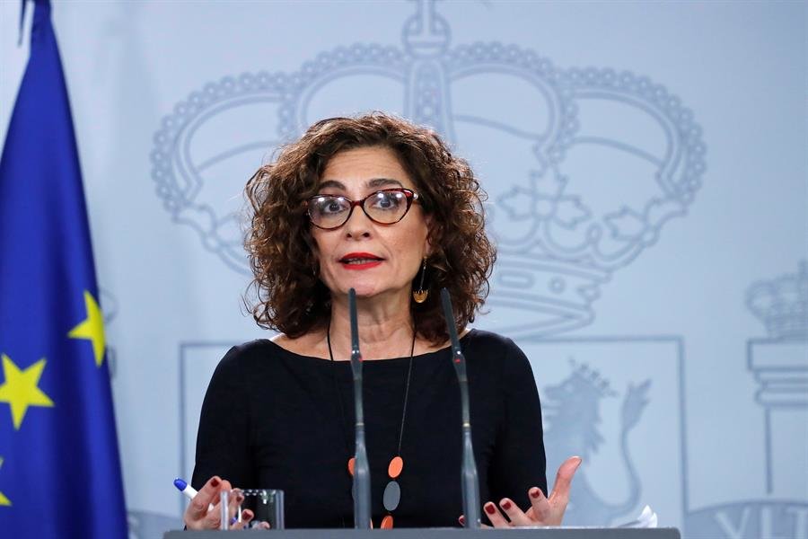 La portavoz del Ejecutivo y ministra de Hacienda, María Jesús Montero
