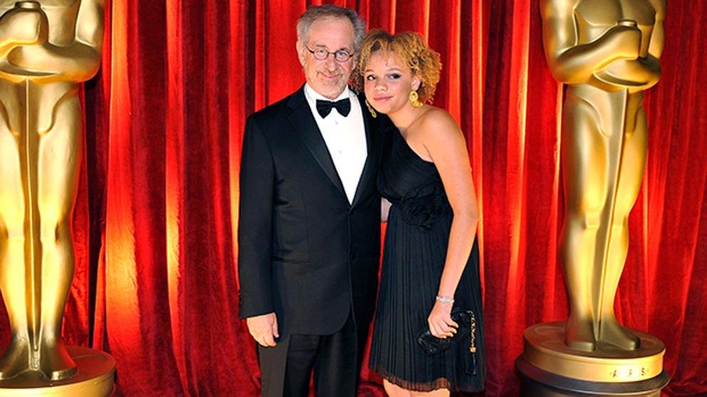 Steven Spielberg y su hija Mikaela Spielberg