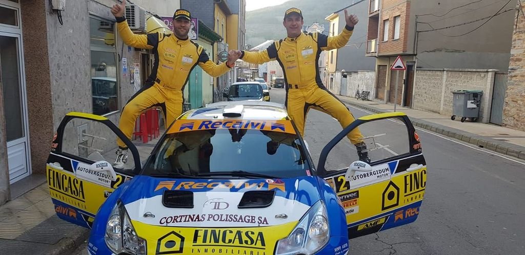 José Murado y Alberto Meira se impusieron el pasado fin de semana en el Rallysprint de A Mencía, cita que utilizaron como test.