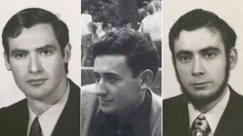 Fernando Quiroga, Adolfo García y  José Humberto Fouz.