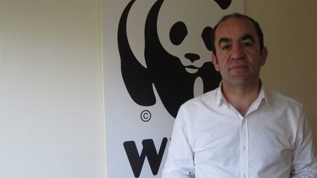Juan Carlos de Olmo, secretario general de WWF, en la sede de Suiza.