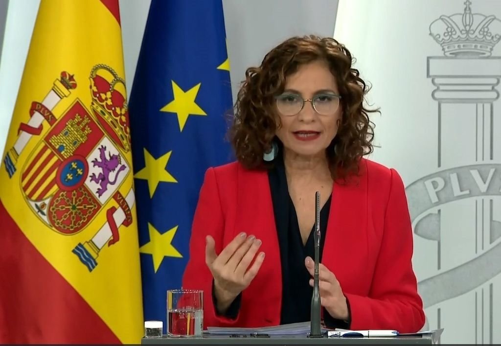 Montero, durante la rueda de prensa tras el Consejo de Ministros.