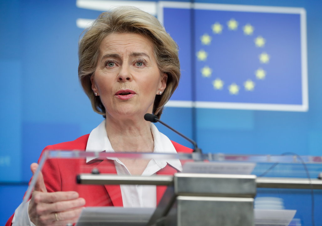 La presidenta de la Comisió Europea, Ursula von der Leyen