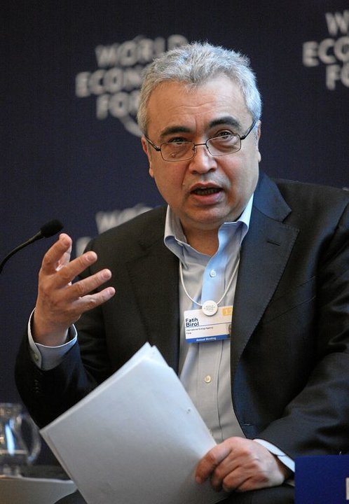 Fatih Birol, en una reunión del Foro de Davos.