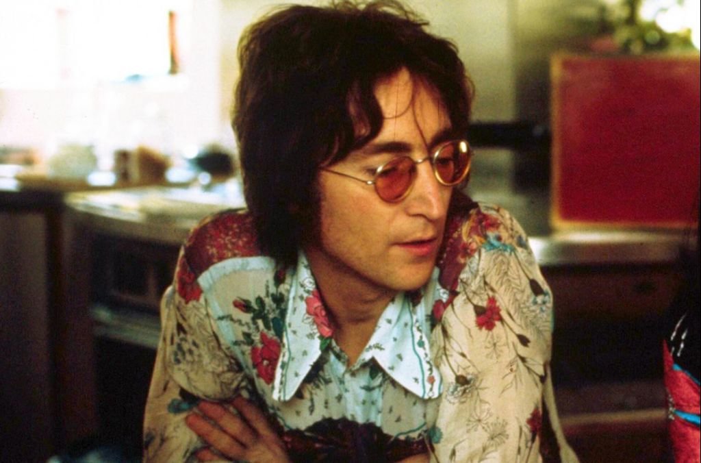 John Lennon en una imagen del año 1975, cinco años después de la disolución del mítico grupo inglés.