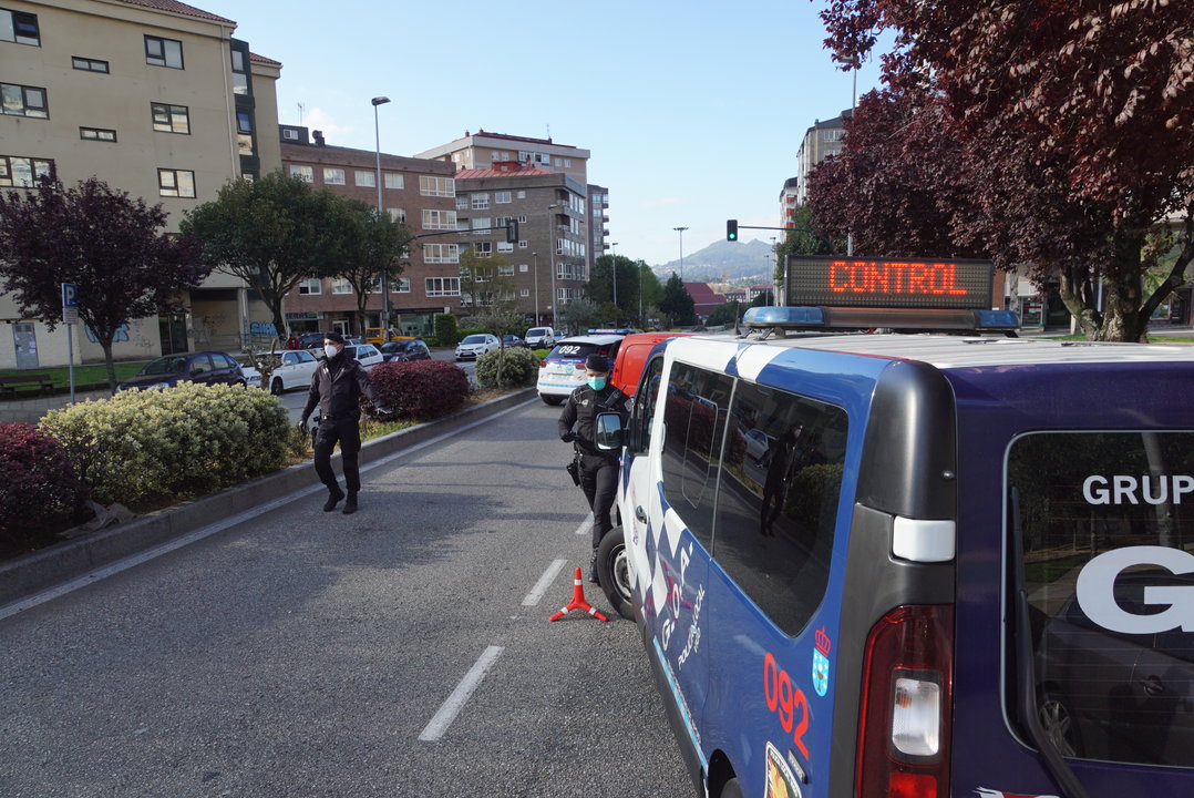 Control de la Policía Local de Vigo