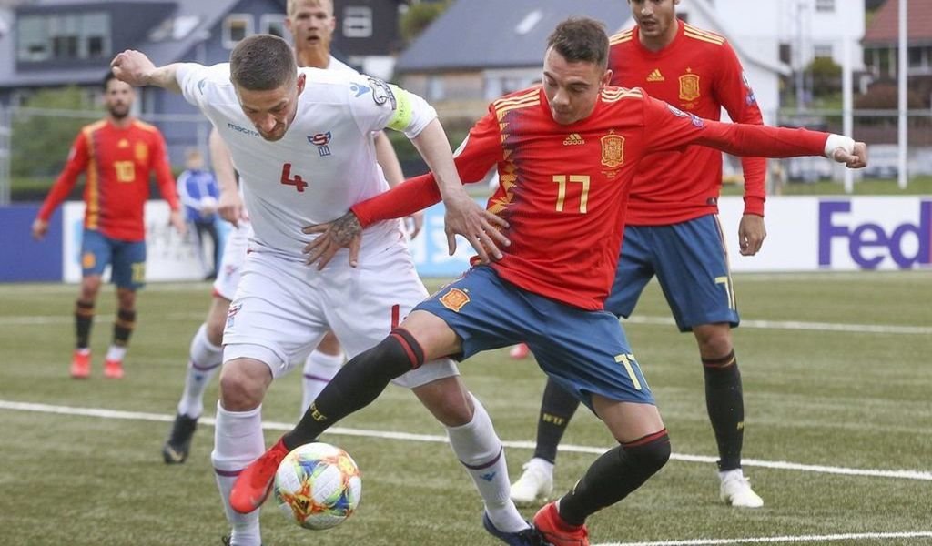 El 7 de junio de 2019 Aspas disputó en Islas Feroe su último partido, hasta la fecha, con la selección.
