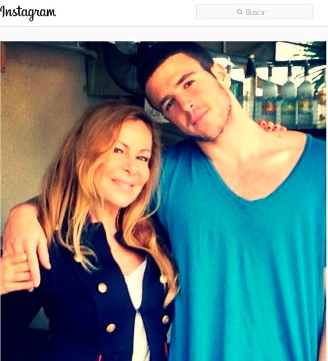 Fotografía de una captura de la cuenta de Instagram de la actriz y presentadora Ana Obregón.