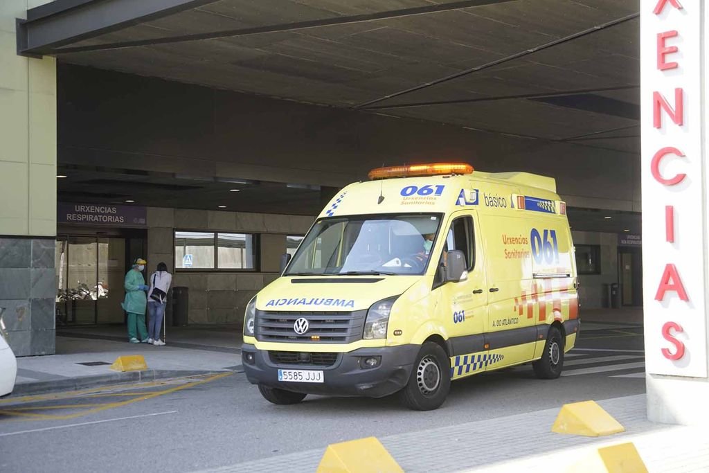 Urgencias del Hospital Álvaro Cunqueiro.