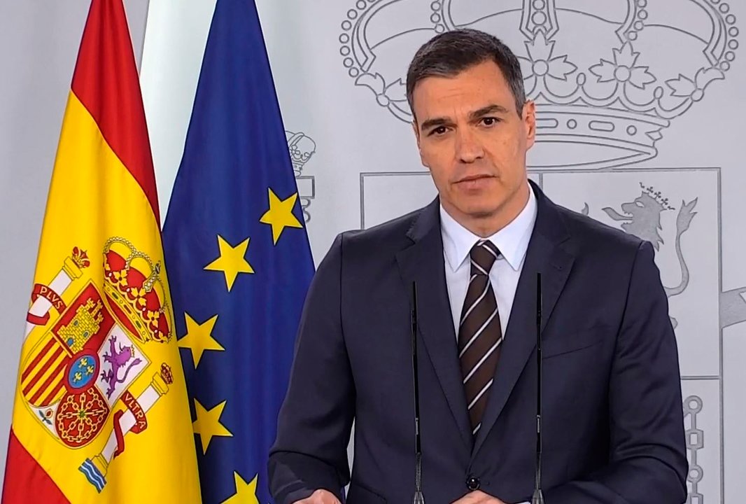 Sánchez anuncia diez días de luto oficial a partir del próximo martes