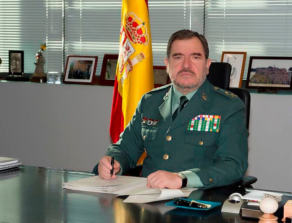 El general jefe del Servicio de Información de la Guardia Civil, Pablo Salas, que ha sido nombrado nuevo director adjunto operativo (DAO) del instituto armado