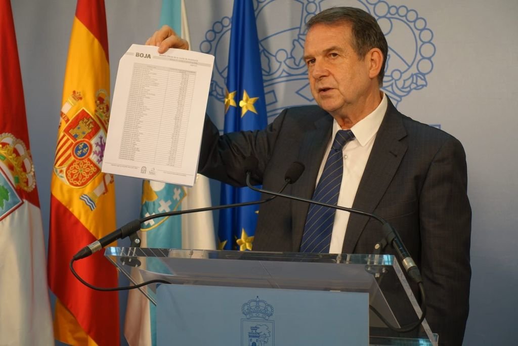 Caballero mostró como la Junta de Andalucía ya ha transferido fondos a ayuntamientos, mientras en Galicia no.