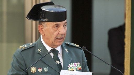 Fernando Santafé, el general destituido por Marlaska.