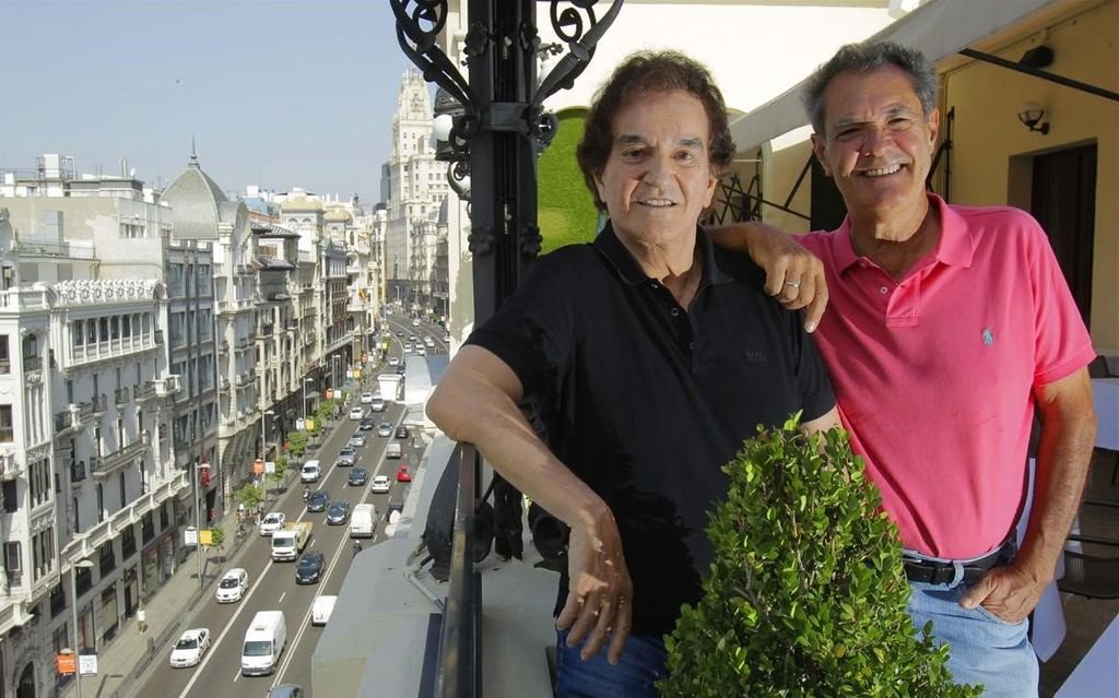 Ramón Arcusa y Manuel de la Calva, integrantes del Dúo Dinámico.
