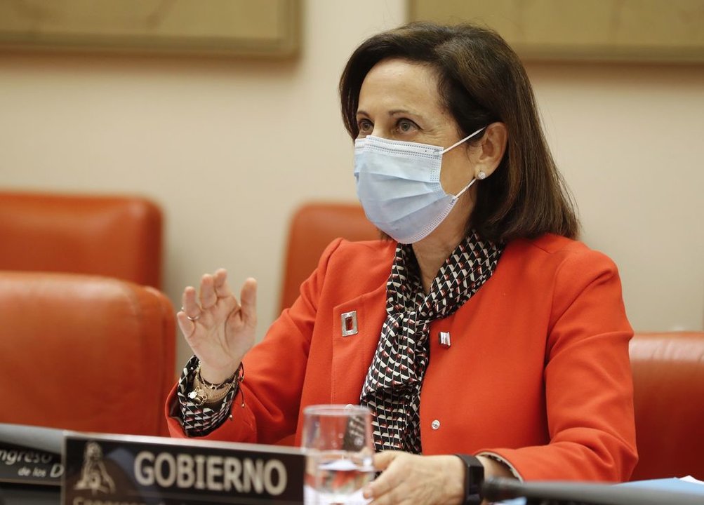 Margarita Robles comparece ante la Comisión de Defensa.