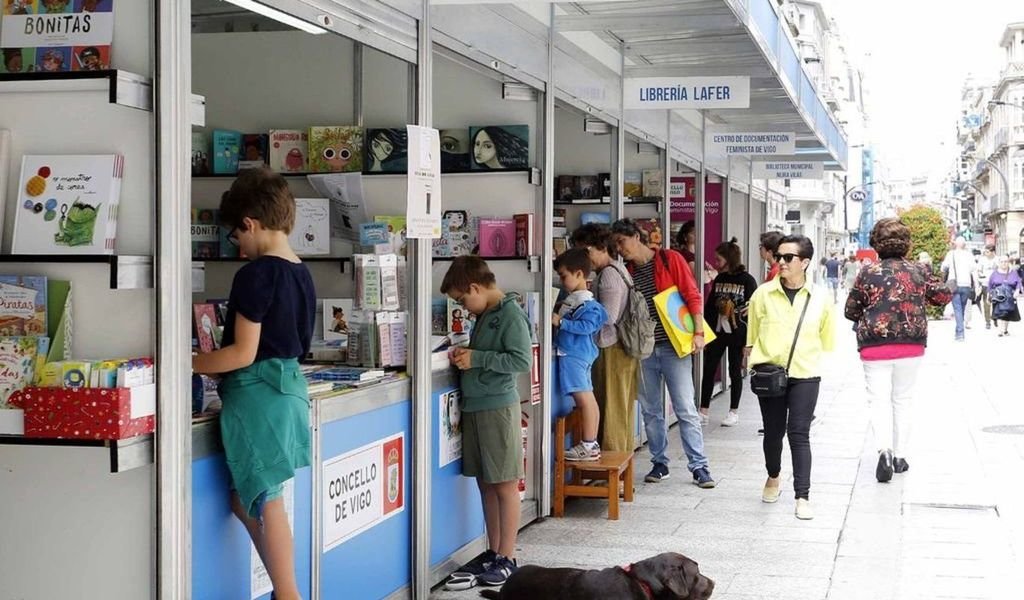 La edición 2019 de la Feria del Libro, también en Príncipe, tras salir de la Alameda.