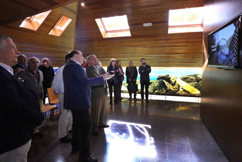 El alcalde, Horacio Gil, en una presentación turística en el Museo &#39;Arabo&#39; de Arbo.