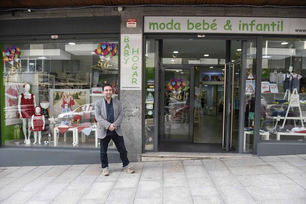 Roberto Rodríguez dirige Baby Hogar, el negocio que impulsaron sus padres hace medio siglo.