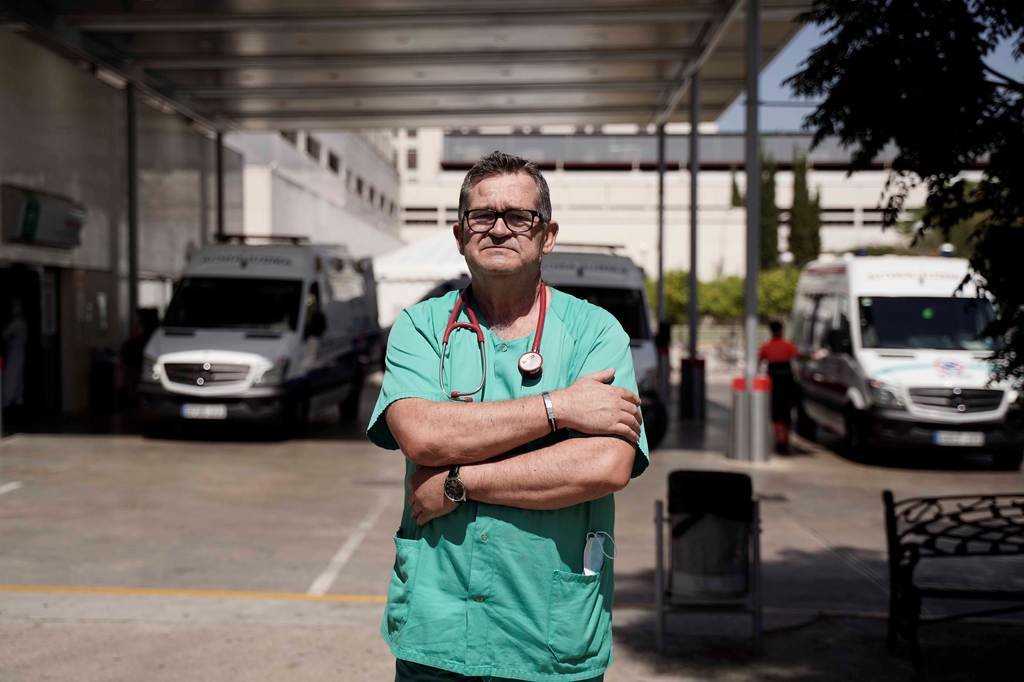 Antonio Berlango, médico de Urgencias del Hospital Universitario Reina Sofía.