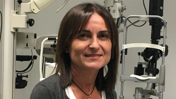La oftalmóloga Inés Pérez.