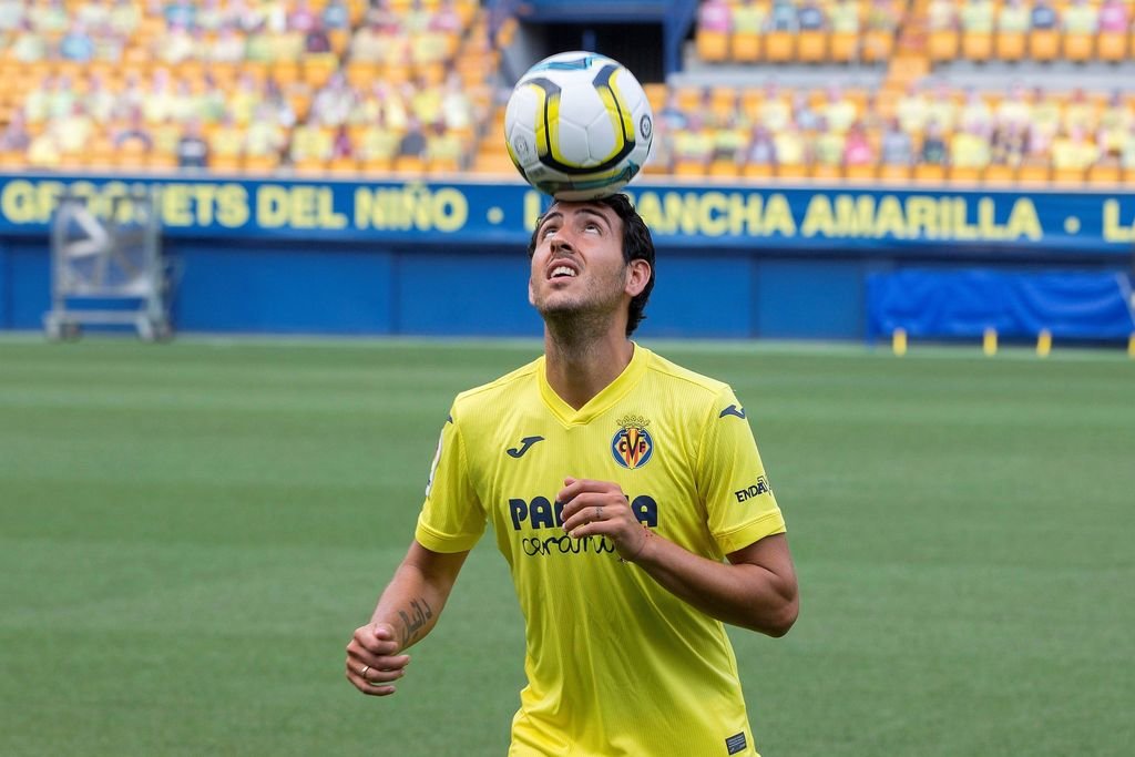 Dani Parejo se presentó ayer como nuevo jugador del Villarreal.