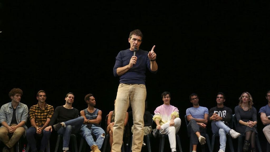Antonio Banderas en el Teatro del Soho Caixabank.