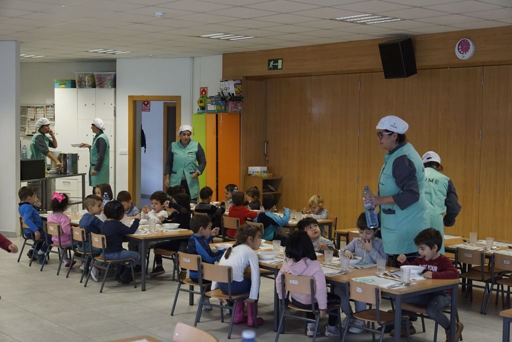 Foanpas gestiona los comedores de 25 centros educativos.