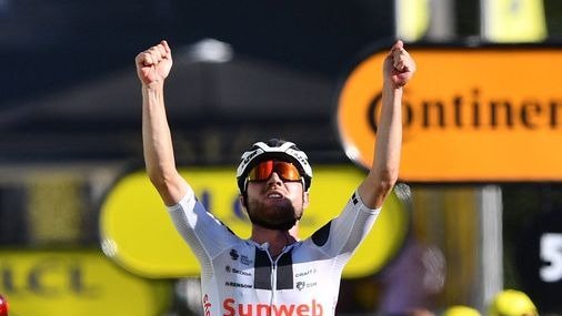 Marc Hirschi ganó la etapa.