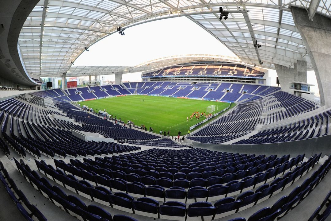 El Estádio do Dragão, ubicado en Oporto, Portugal.