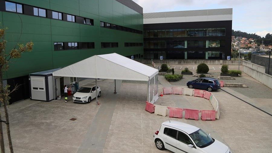 Vista general del área en el Hospital Alvaro Cunqueiro de Vigo.