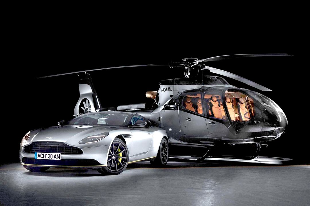 El helicóptero ACH130 de la edición Aston Martin