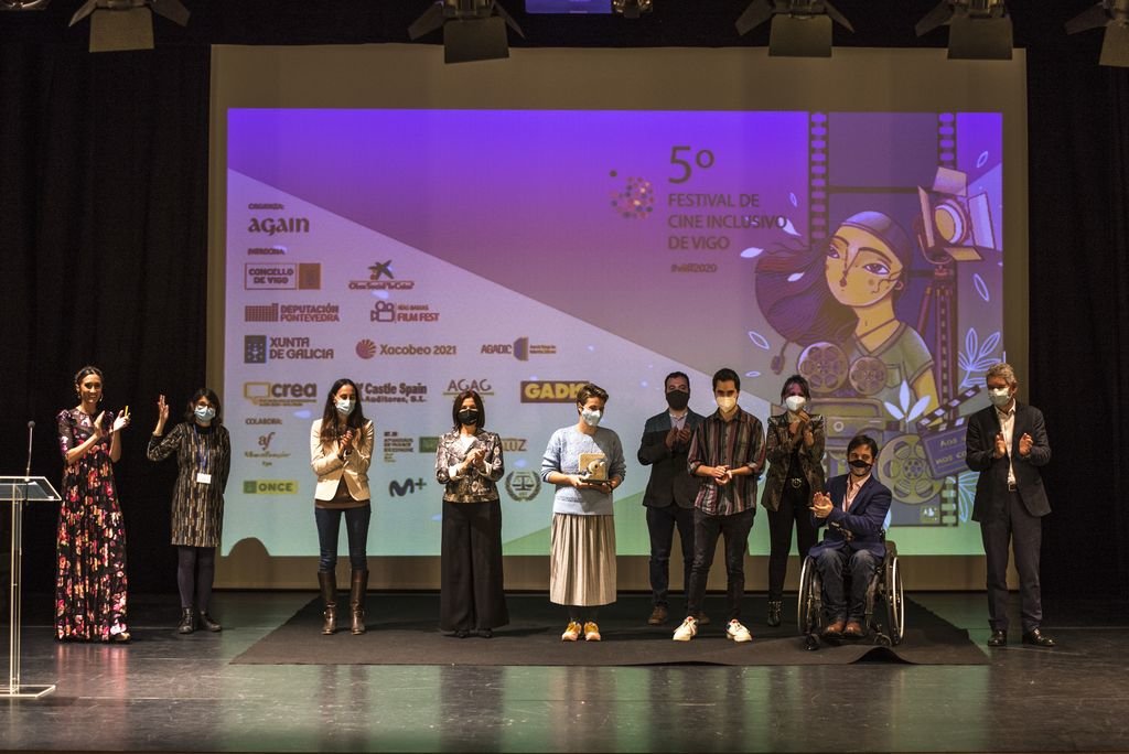 El festival de Cine Inclusivo se clausuró ayer con la entrega de premios en el auditorio municipal