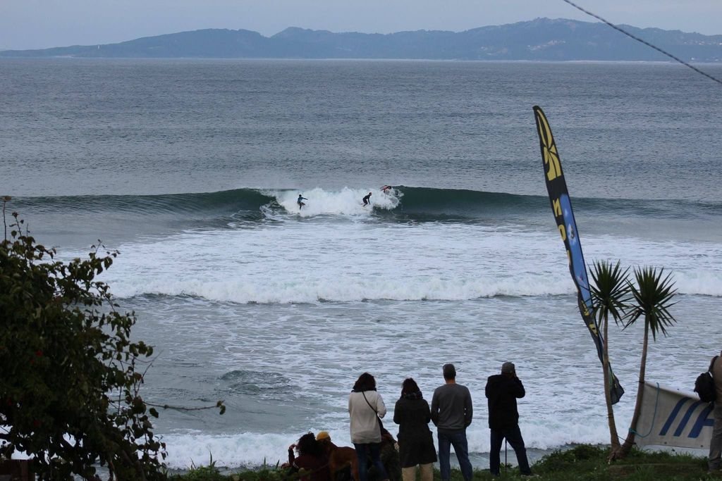 Una de las pruebas suspendidas corresponden a las puntuables para el Gallego de Surf de este fin de semana en Patos.