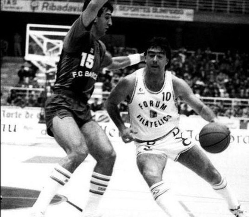 El baloncestista vigués Quino Salvo jugó en la élite.