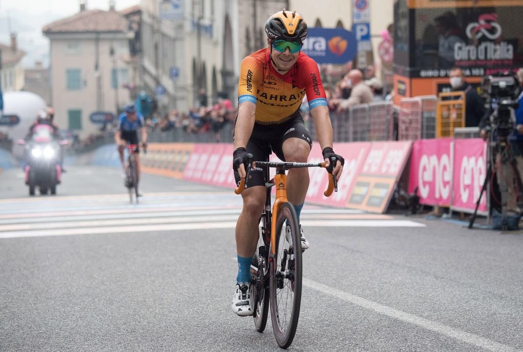 Tratnik obtuvo ayer la victoria en el Giro por delante de O&#39;Connor.