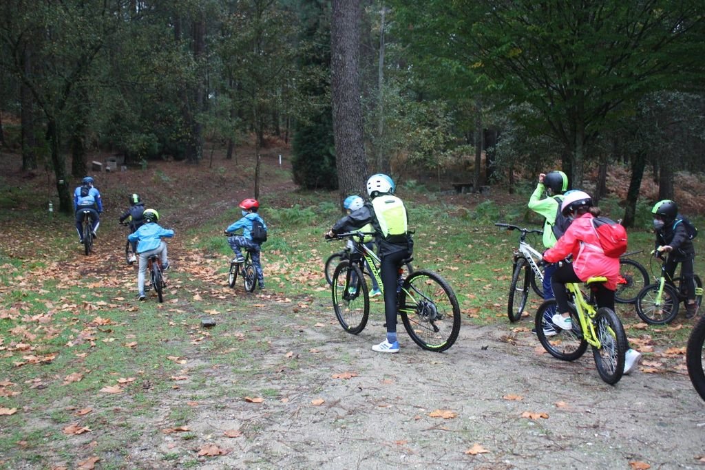 El Club Ciclista Vigués ya vivió la primera jornada de las escuelas.