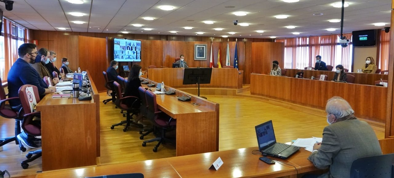 El pleno del Concello de Vigo // Vicente Alonso