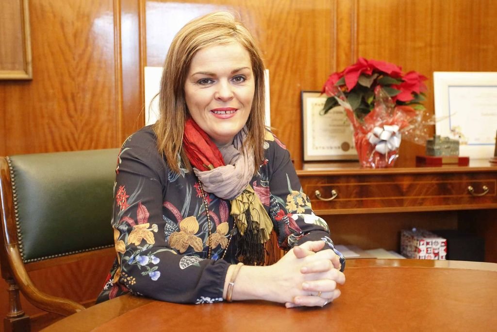 Digna Rivas, alcaldesa.