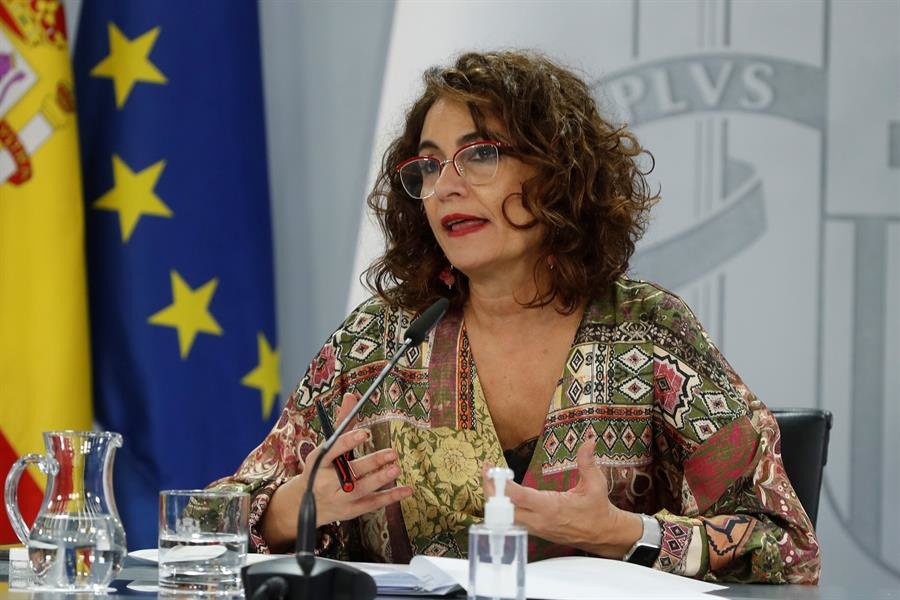 La ministra portavoz, María Jesús Montero