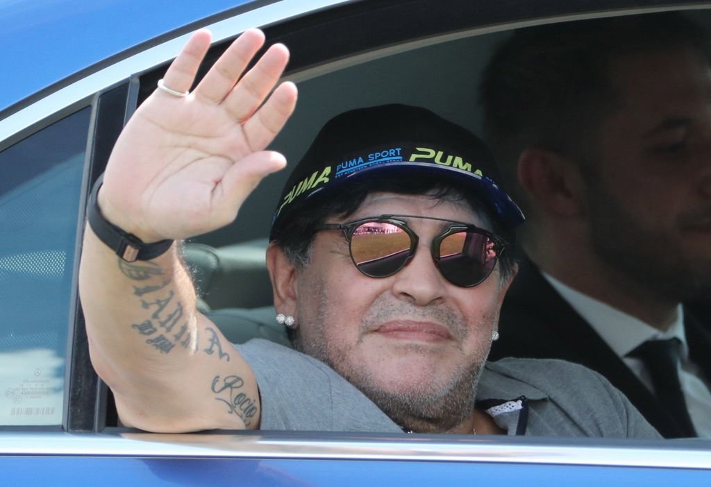 Diego Armando Maradona, en una imagen tomada hace dos años en Bielorrusia.