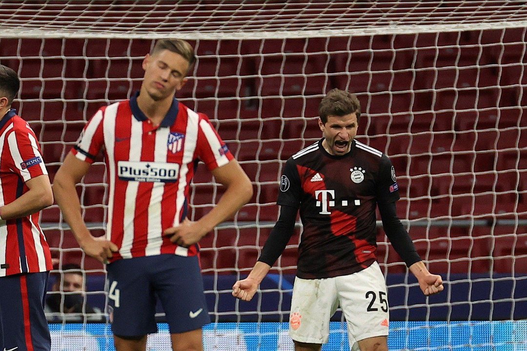 Müller evitó la clasificación atlética anoche con un gol de penalti.