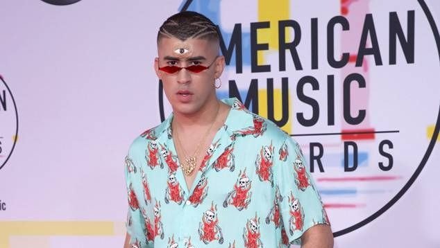 El puertorriqueño Bad Bunny, en los American Music Awards 2018.