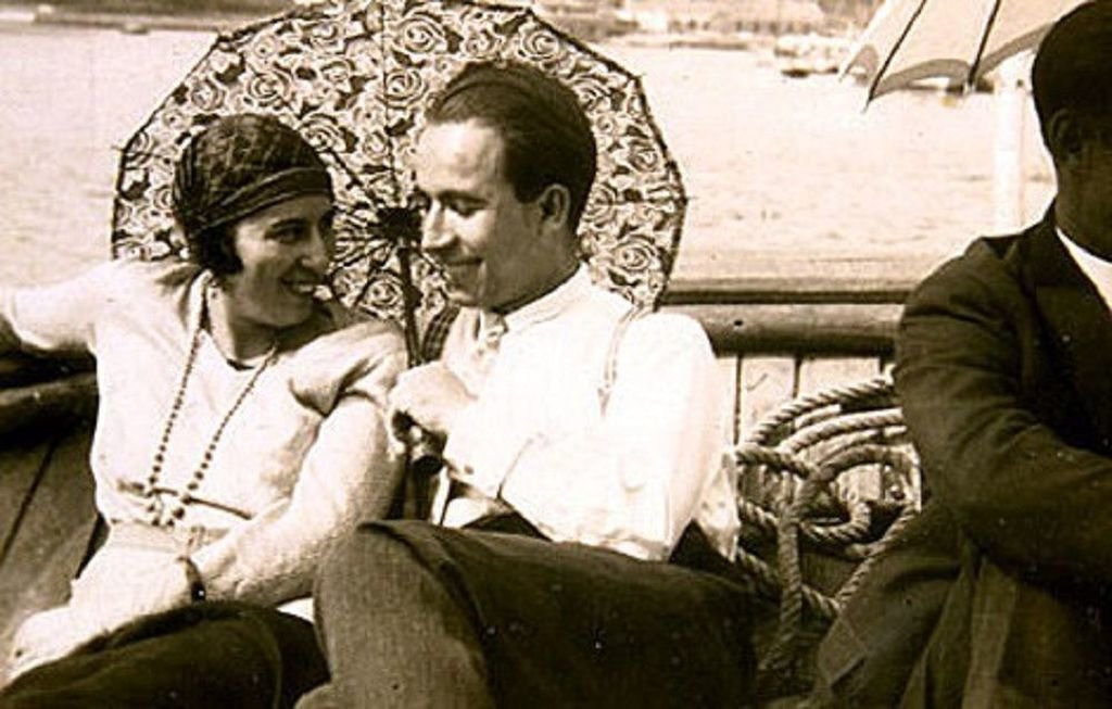 Alexandre Bóveda, na fotografía coa súa dona, Amalia Álvarez, foi executado o 15 de agosto de 1936 en A Caeira.